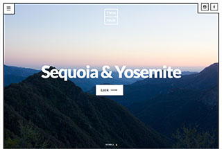 Travel Web Design Design Example