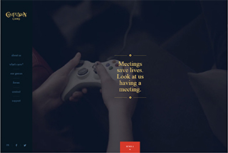 Video Game Web Design Design Example