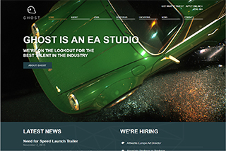 Video Game Web Design Design Example