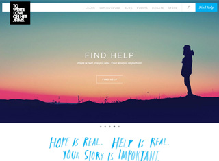 Charity Web Design Design Example