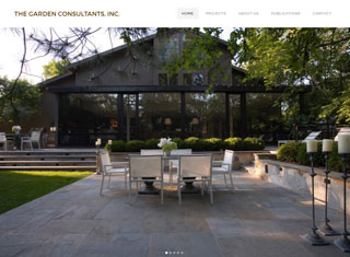 Landscaping Web Design Design Example