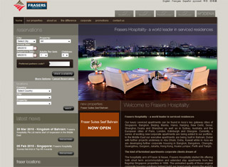 Hotel Web Design Design Example