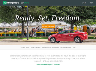 Auto Web Design Design Example