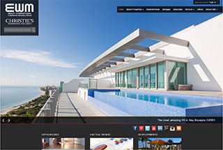 Real Estate Web Design Design Example