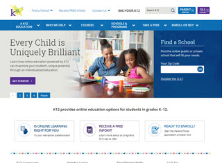 Educational Web Design Design Example