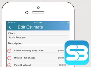 Contractor App Development Design Example