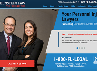 Lawyer Web Design Design Example