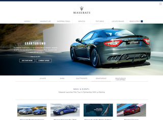 Auto Web Design Design Example