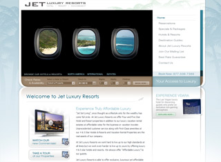 Hotel Web Design Design Example