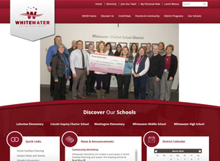 Educational Web Design Design Example