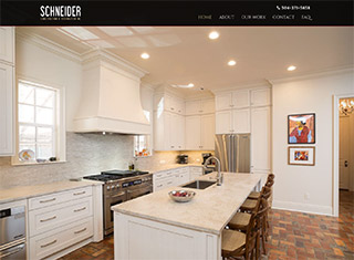 Contractor Web Design Design Example