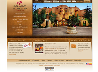 Hotel Web Design Design Example