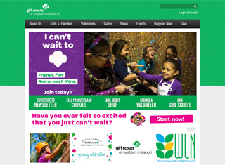 Charity Web Design Design Example