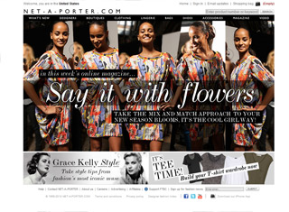 Fashion Web Design Design Example