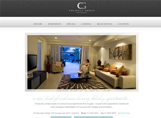 Real Estate Web Design Design Example