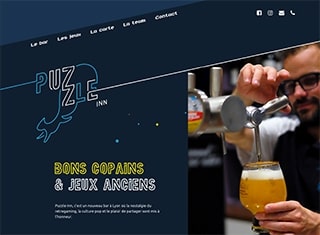 Restaurant Web Design Design Example