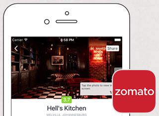 Restaurant App Development Design Example