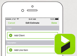 Contractor App Development Design Example