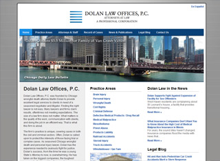 Lawyer Web Design Design Example