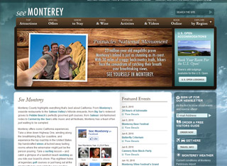 Travel Web Design Design Example