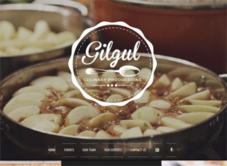 Restaurant Web Design Design Example