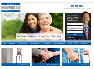 Lawyer Web Design Design Example