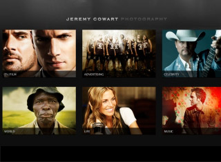 Photography Web Design Design Example