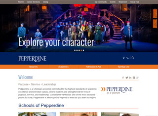 Educational Web Design Design Example