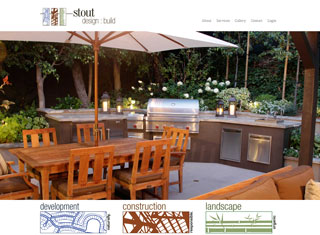 Landscaping Web Design Design Example