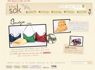 Fashion Web Design Design Example