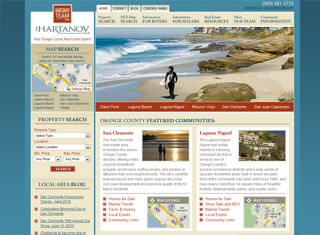 Real Estate Web Design Design Example