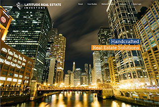 Real Estate Web Design Design Example