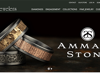 Jewelry Web Design Design Example