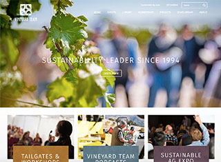 Agriculture Web Design Design Example