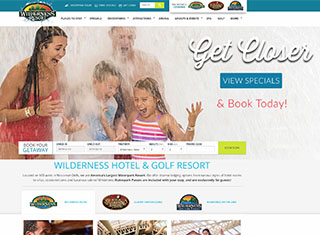 Hotel Web Design Design Example