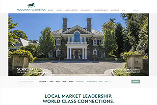 Real Estate Web Design Design Example