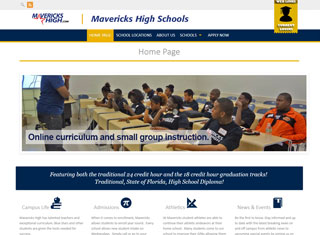 Educational Web Design Design Example