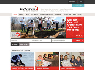 Charity Web Design Design Example