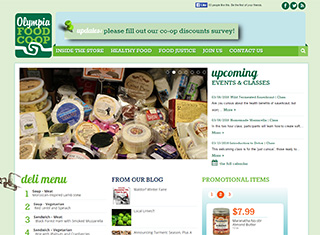 Agriculture Web Design Design Example