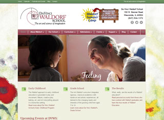 Educational Web Design Design Example