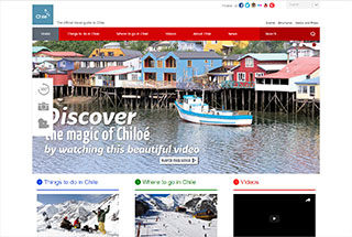 Travel Web Design Design Example