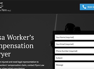 Lawyer Web Design Design Example