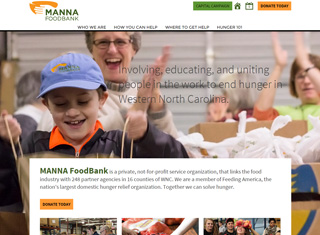 Charity Web Design Design Example