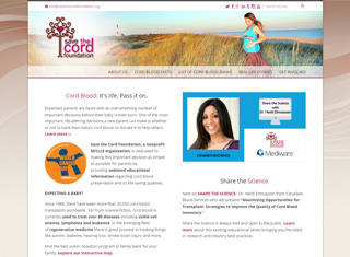 Charity Web Design Design Example