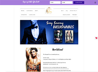 Book Web Design Design Example