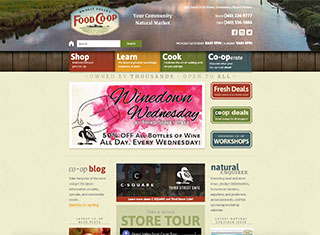 Agriculture Web Design Design Example