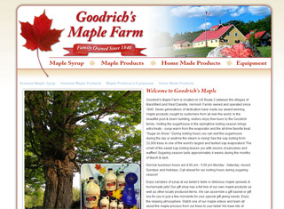 Agriculture Web Design Design Example