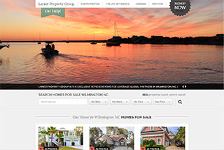 Real Estate Web Design Design Example