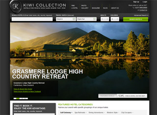 Hotel Web Design Design Example