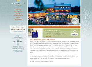 Hotel Web Design Design Example